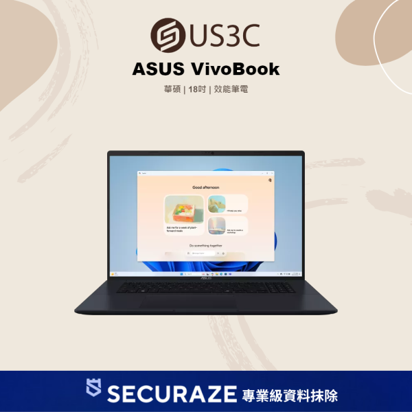ASUS 華碩 VivoBook M1807GA-0031B430H 18吋 AI 5 430 16G 512G